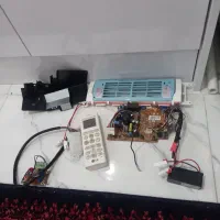 برد کولر اسپیلت با کنترل ونشانگر درجه شمار وعیره