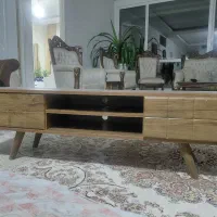 میزتلویزیون ملامینه بادرب وکیوم یکی درب ویکی کشو