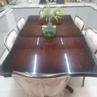 میز نهارخوری 8 نفره چوب راش