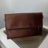 کیف دوشی زنانه چرم گاوی