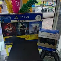 پی اس ۴ اسلیم ۵۰۰ گیگ کپی خور فول گیم دو دسته