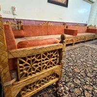 تخت سنتی(هنر ایرانی)|مبلمان خانگی و میز عسلی|قنوات, |دیوار