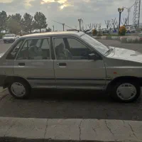 فروش پراید نقره ای بدون رنگ