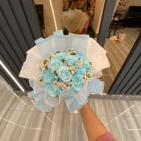 دسته گل ماندگار مصنوعی هدیه روززن|گل و گیاه طبیعی|مشهد, کوشش|دیوار