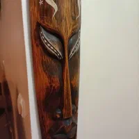 صورتک آفریقایی|مجسمه، تندیس، ماکت|تهران, حکیمیه|دیوار