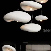 لوستر راگبل و قاب آینه پاپیه ماشه