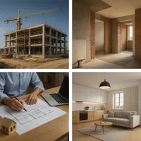 بازسازی واحد طراحی داخلی اجرای پروژه‌های ساختمانی