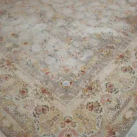 دو تخته قالی ۹ متری طرح برجسته
