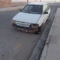 پراید ۸۴ مدل  موتور سالم  رنگ سفید  بیمه تمام شده