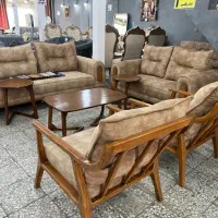 مبل شرکتی هفت نفره اقساطی|مبلمان خانگی و میز عسلی|رشت, عینک|دیوار