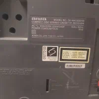 رادیوضبط 1800وات aiwa اصل ژاپن|سیستم صوتی خانگی|قنوات, |دیوار