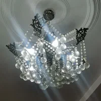 لوستر برنزی|لوستر و چراغ آویز|فشاپویه, |دیوار