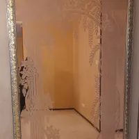 آینه مجلل طلایی،مسی،روکش قاب ورق فلزی طلا و نقره