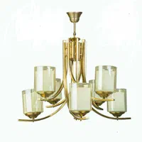 لوستر لهستانی مدل شاخه پیچ نا منظم یا  دو طبقه|لوستر و چراغ آویز|تهران, امام زاده حسن|دیوار