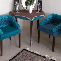 میز صبحانه سه نفره و صندلی