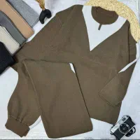 ست بلوزوشلوار بافت