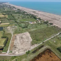 زمین ساحلی در الماس درخشان شرق گیلان منطقه آزاد|فروش زمین و ملک کلنگی|لاهیجان, کوی خزر|دیوار