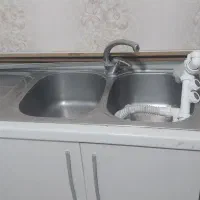 کابینت آشپزخانه با هود وسینک روشویی|آب‌چکان و نظم‌دهنده ظروف|قزوین, |دیوار