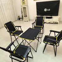 صندلی میز تاشو مسافرتی(ست چهارنفره)