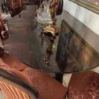 مبلمان ۹نفره و میز ناهارخوری هشت نفره