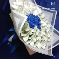 دست گل روبانی