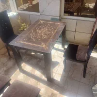 میز و صندلی ناهار خوری چوبی