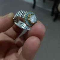 انگشتر نقره خیلی شیک لاکچری|جواهرات|سرپل ذهاب, |دیوار