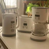 ست صبحانه خوری کتری توستر قهوه ساز چایساز