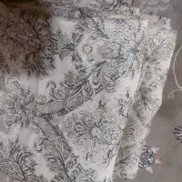 پارچه پرده ای و روبالشی و پرده حریر