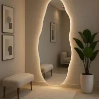 آینه زیبا|آینه|نهاوند, |دیوار