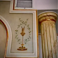 میکروسمنت .پتینه .ورقطلا . نقاشی کلاسیک .طرحسنگ|خدمات پیشه و مهارت|کاشان, باغ فین|دیوار