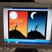 مانیتور 15 اینچ الجی|قطعات و لوازم جانبی رایانه|کاشمر, |دیوار