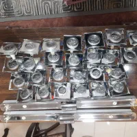 فریم هالوژن طرح آیینه خیلی شیک وقاب مهتابی استیل