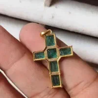 مدال زمرد صلیب|جواهرات|تهران, استاد معین|دیوار