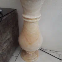 گلدان سنگی اونیکس پرتقالی