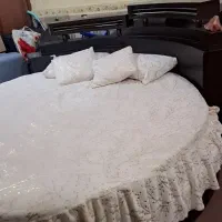 تخت خواب گرد|تخت و سرویس خواب|حمیدیه, |دیوار