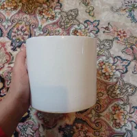 گلدان سفید