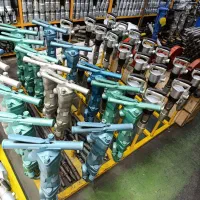 چکش بادی ضربه ای و گردون