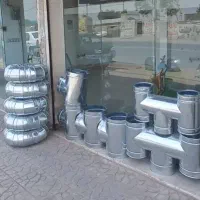 N16دمپرسازی لوله داکت دریچه ساز هواکش اسپیرال کولر|کولر گازی و فنکوئل|تهران, کرمان|دیوار