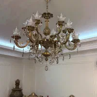 لوستر برنز سه عدد نو و استفاده نشده|لوستر و چراغ آویز|قزوین, |دیوار