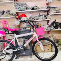 دوچرخه۲۰دخترانه زیبا پشتی صندوقدار خوشگل ناز|دوچرخه، اسکیت، اسکوتر|مشهد, شهید آوینی|دیوار
