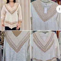 بولیز و دامن زنانه کرم هندی پرکار و کم کار|لباس|بندر ترکمن, |دیوار