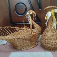 شیشه هود،سبد حصیری،گلدون چوبی،گارد ساق پا