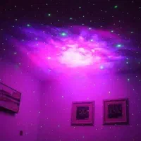 چراغ خواب کهکشان ماه و ستاره فضایی|چراغ خواب و آباژور|مشهد, طلاب|دیوار