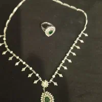 نیم ست نقره|جواهرات|کرمانشاه, |دیوار