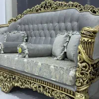 مبل سلطنتی راحتی مدل نوژن ۷نفره با ۳ میز