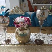 شمعدان وگلدان