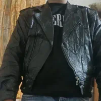 کاپشن چرم اصل