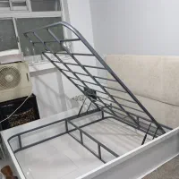 تختخواب ۲نفره با کفی فلزی جکدار، نو و سالم|تخت و سرویس خواب|همدان, |دیوار