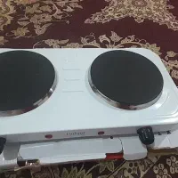 گاز صفحه دو شعله برقی